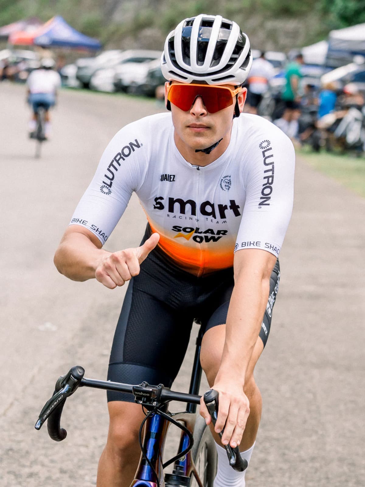 Corredor de Smart Racing Team en competencia 1