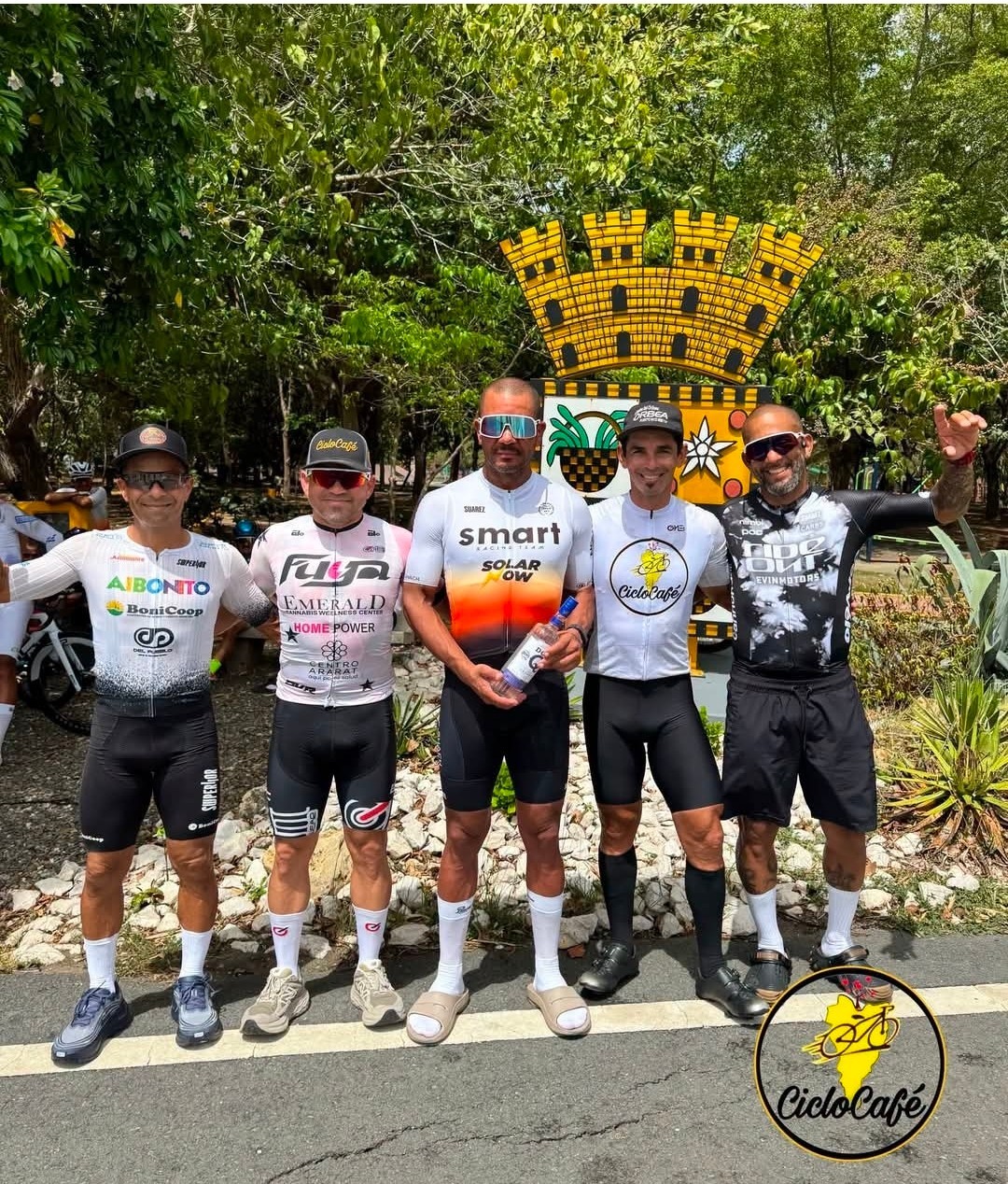 Eli Pérez de Smart Racing Team ganador de la Etapa 3 Categoría 50 del Campeonato CicloCafé 2026